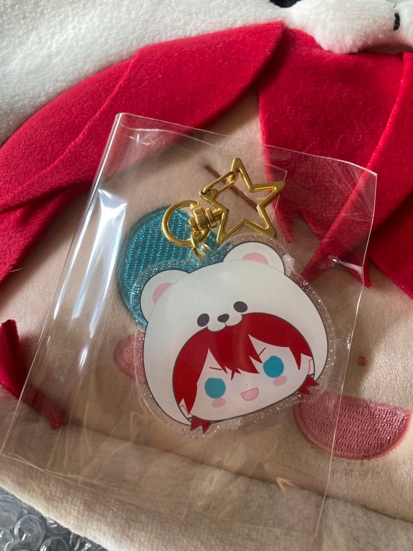 あんスタ　燐音　中国　白熊　マフラー　バック　チャーム　新品未使用　希少　セット