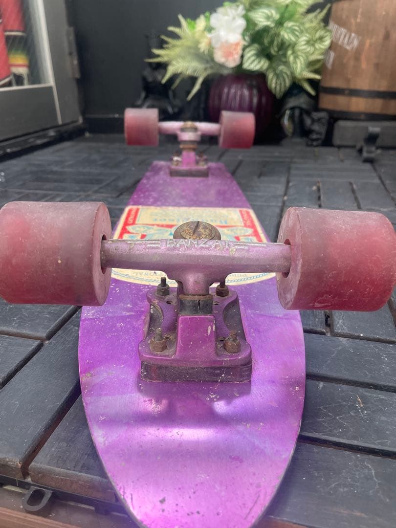 【希少】1970年代前半 ステンレス製 ヴィンテージ スケートボード