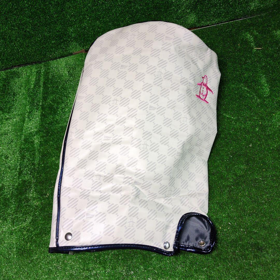 マンシングウェア レディース　キャディバッグ 5分割 46インチ　フードカバー付