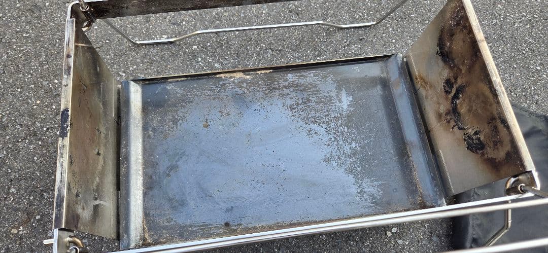 belmont（ベルモント） 焚き火台 TOKOBI 網とアイアンプレート側板付