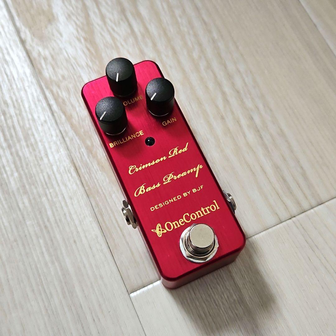 【未使用】One Control CRIMSON RED BASS PREAMP