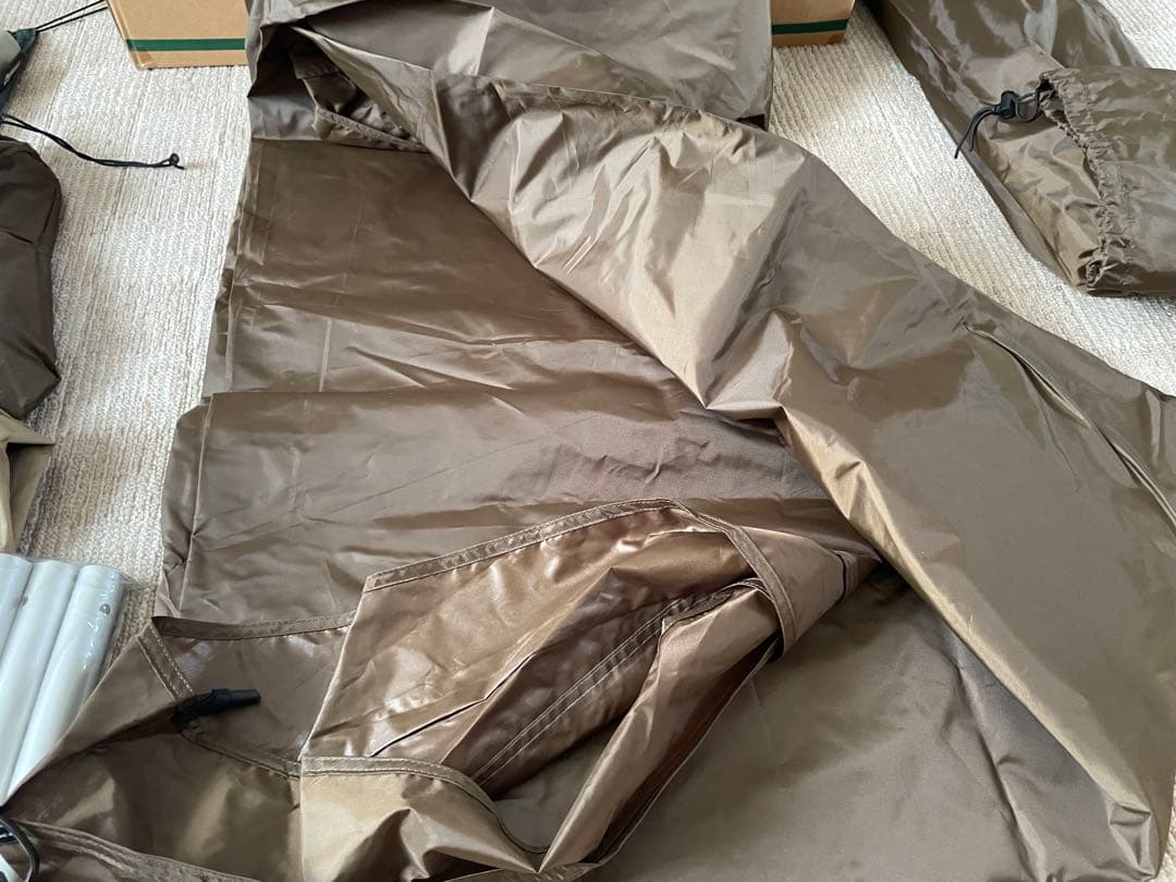 Gloke 8 ドーム型テント　美品　タープ　グランドシート　ポールセット