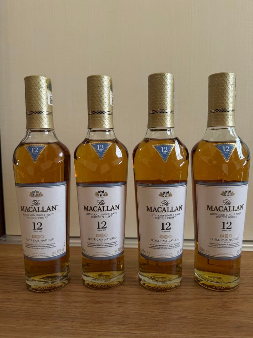 マッカラン　トリプルカスク12年350ml4本