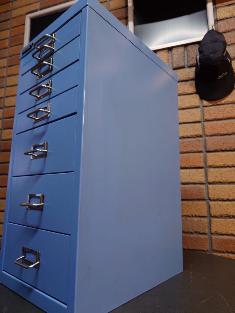 BISLEY ビスレー スチールキャビネット 3個セット カラー【サックス】