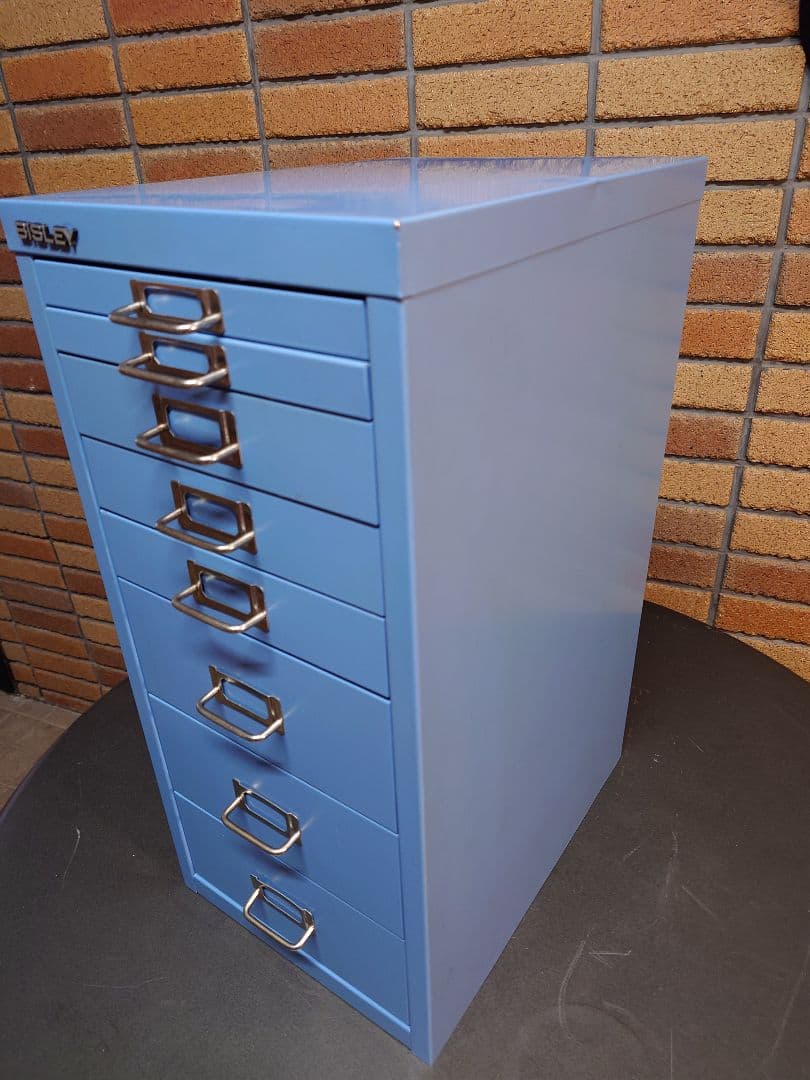 BISLEY ビスレー スチールキャビネット 3個セット カラー【サックス】