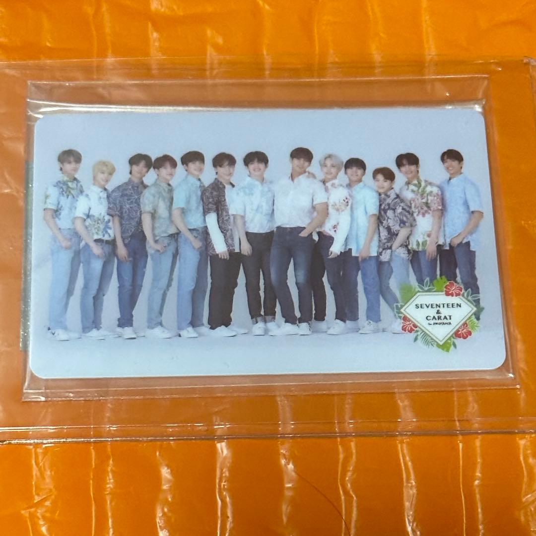 SEVENTEEN FC沖縄旅行 限定チェキ　ミンギュ セブチ