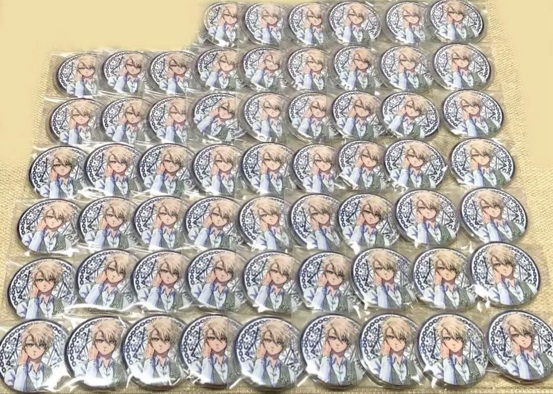 【2/15まで】kinako ブルーロック展 メタル缶バッジ 凪 60点