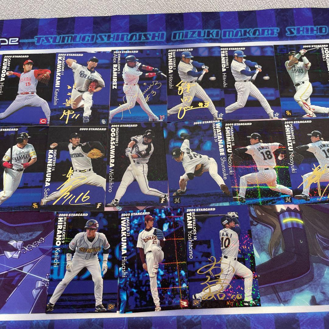 プロ野球チップスキラ、サインカード(181枚)など