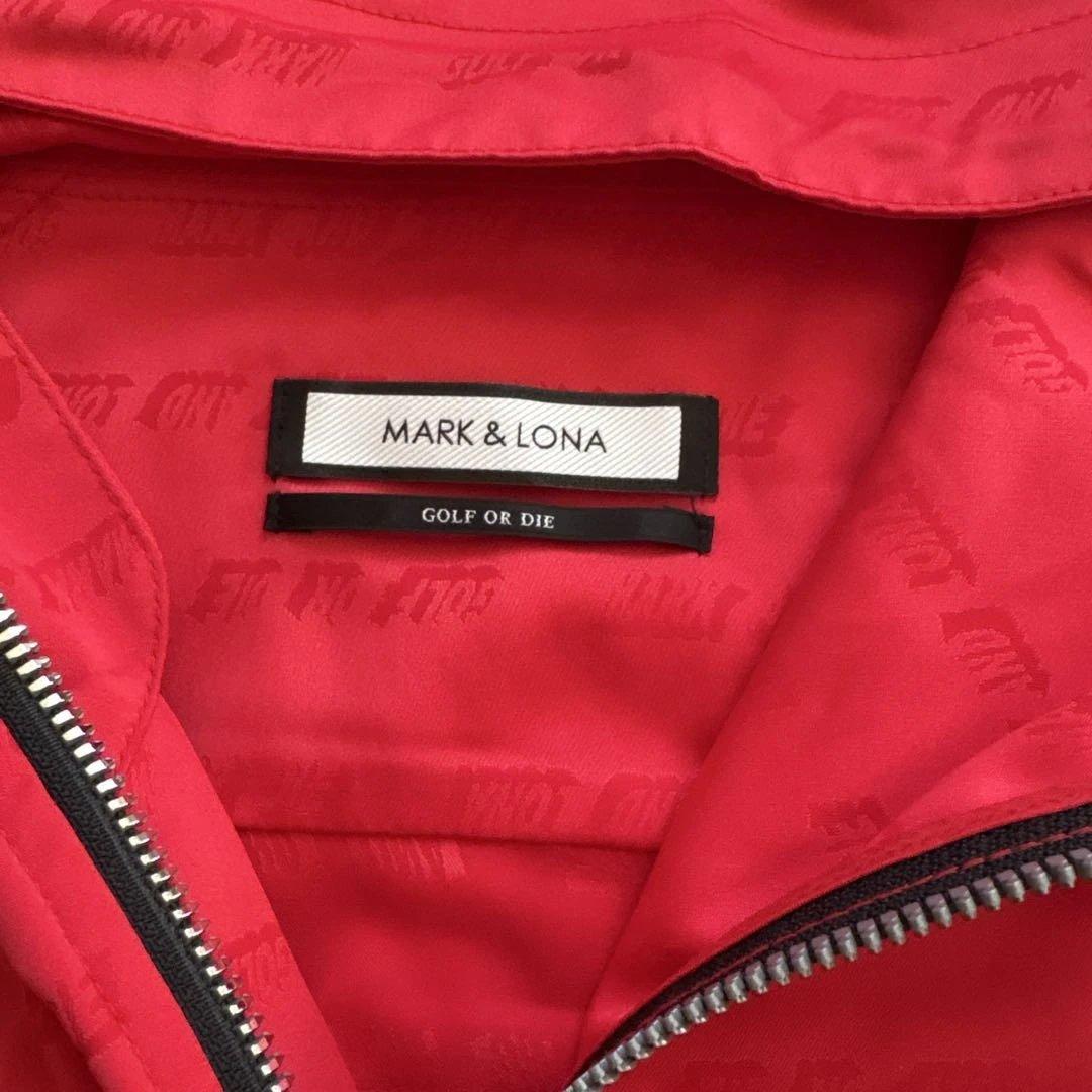 タグ付✨マークアンドロナ ジャケット 赤　総柄 ジップパーカー 52 XL