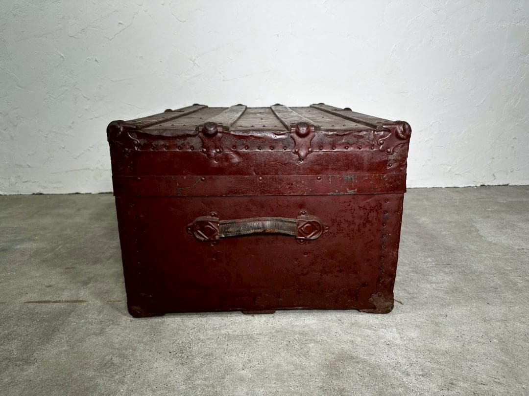 『ヴィンテージ家具』船舶トランク トランクケース ボックス RWmis54