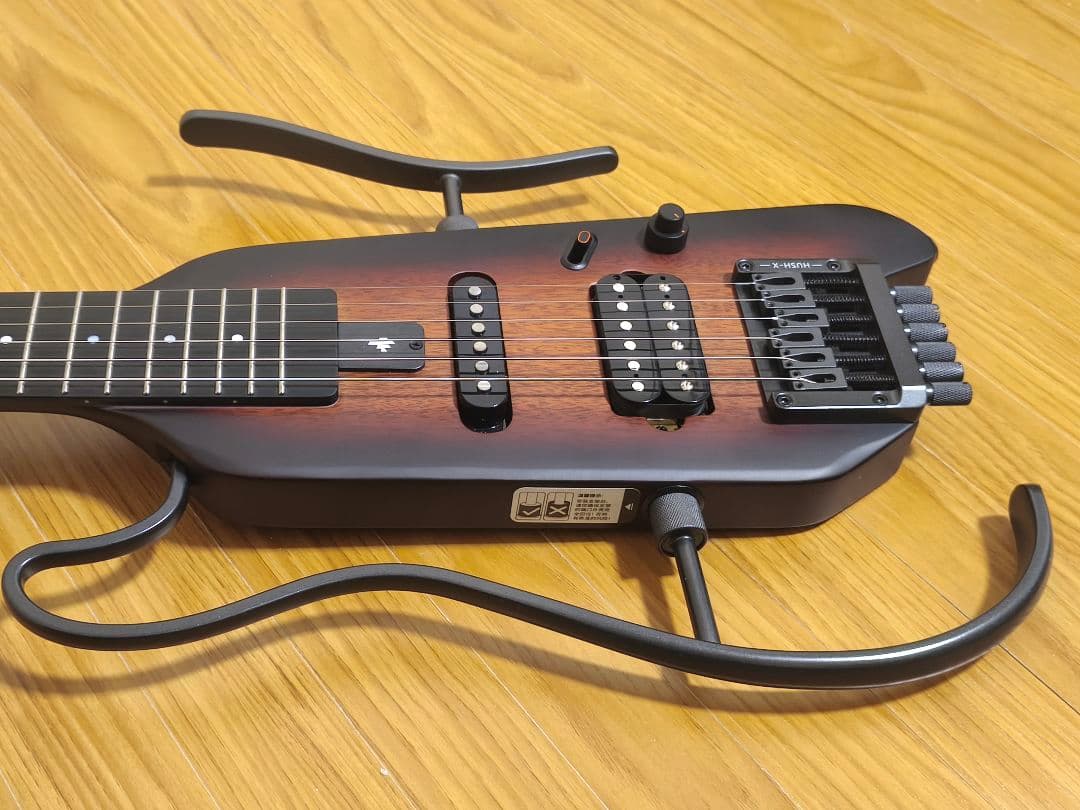 こうさん専用　Donner HUSH-X エレキギター サンバースト