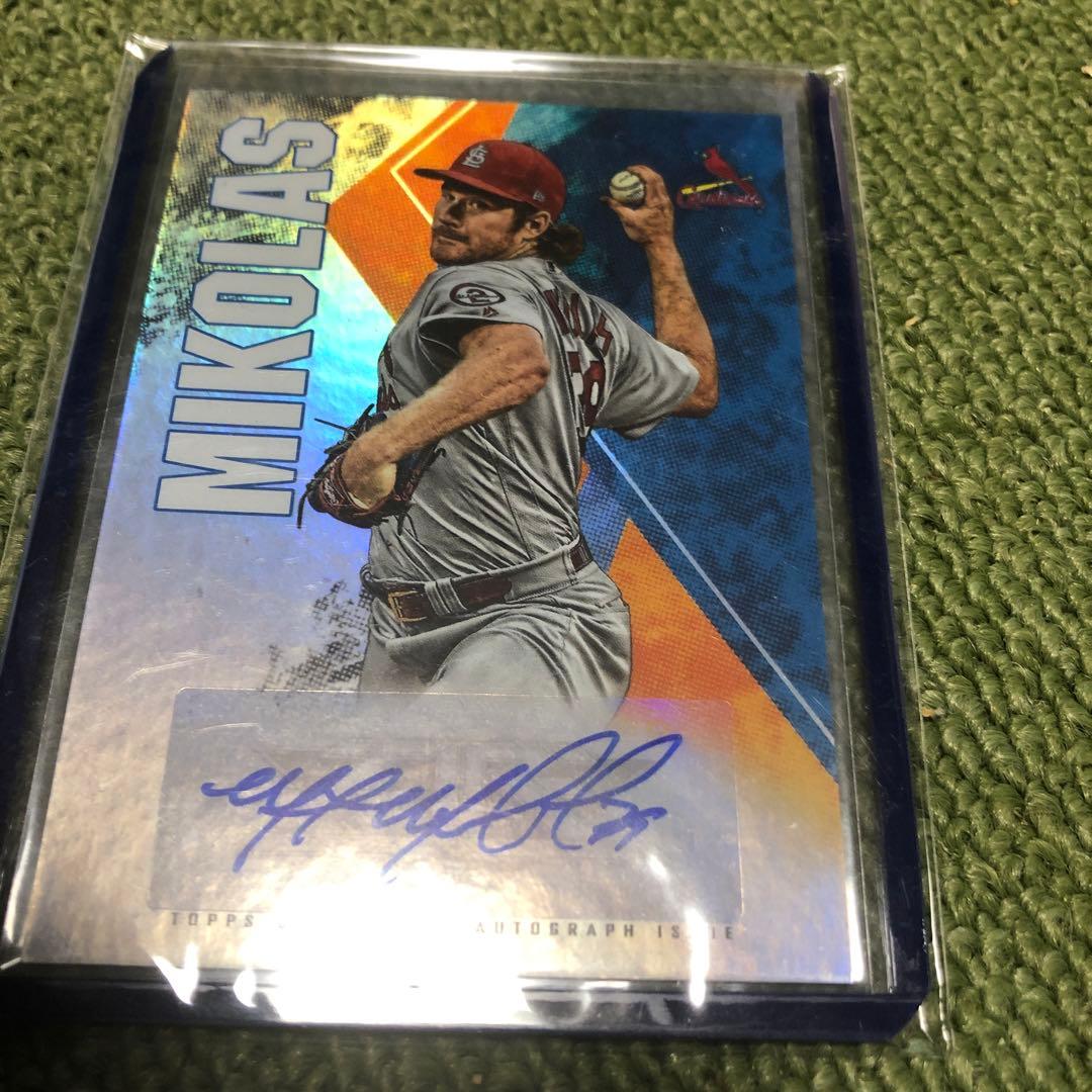 マイコラス直筆サインカ一ド