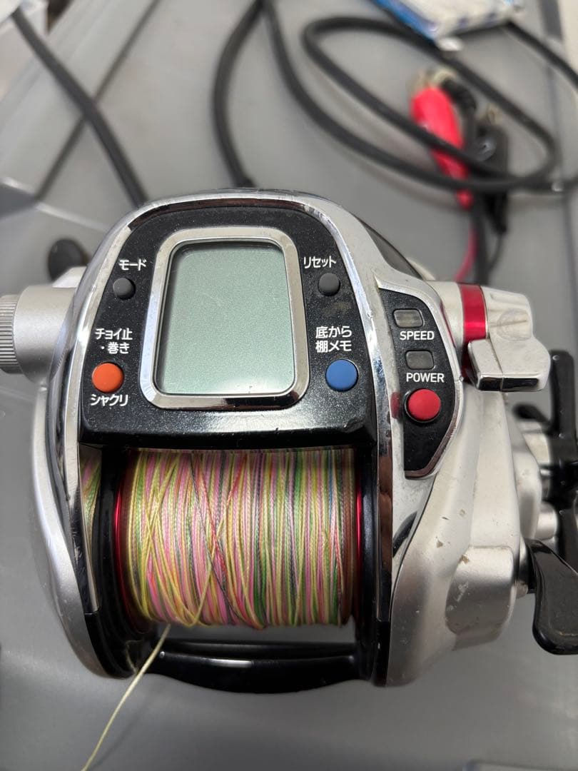 電動リール デジタル表示 スピード調整機能