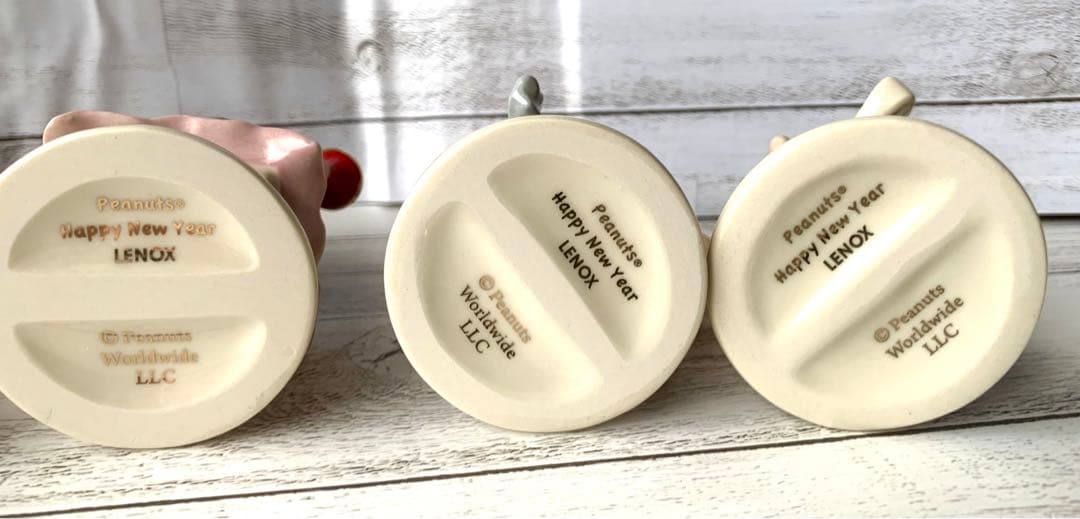 レノックス　lenox スヌーピー　陶器 フィギュア　セット