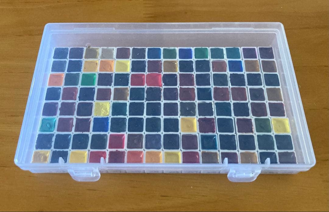 ダニエルスミス　透明水彩　絵の具　112色　小分けセット ケース付き