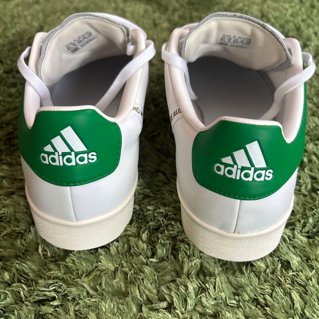 adidas ゴルフシューズ　ホワイト グリーン スニーカー
