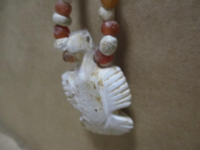 古代エジプト　ホルスのネックレス　M33-1