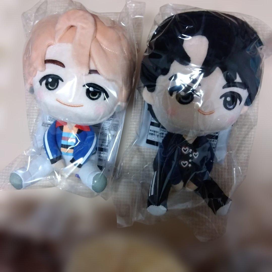 BTS 一番くじ TinyTAN DNA　ぬいぐるみ　セット当選品