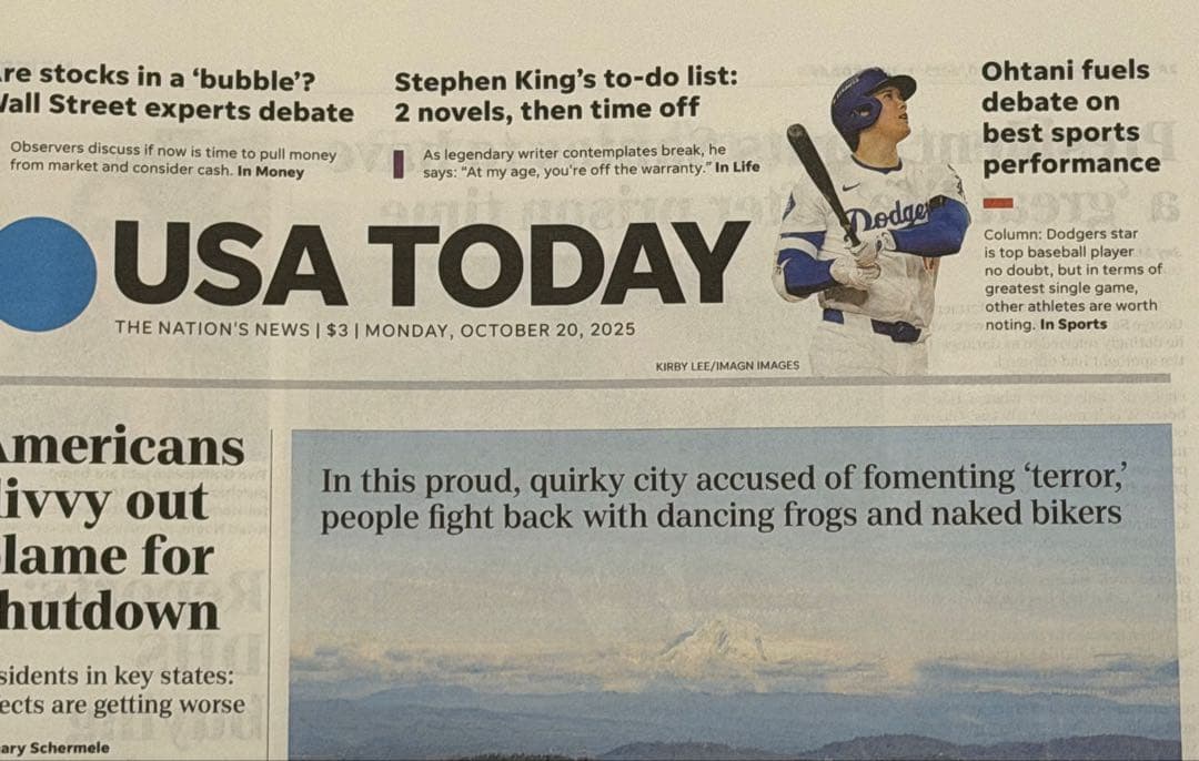 超激レア！USA Today【ドジャース 大谷翔平 伝説の試合】額縁入り