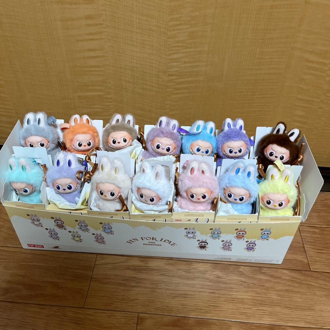 ラブブ　PIN FOR LOVE A-M アソートボックス　14体セット