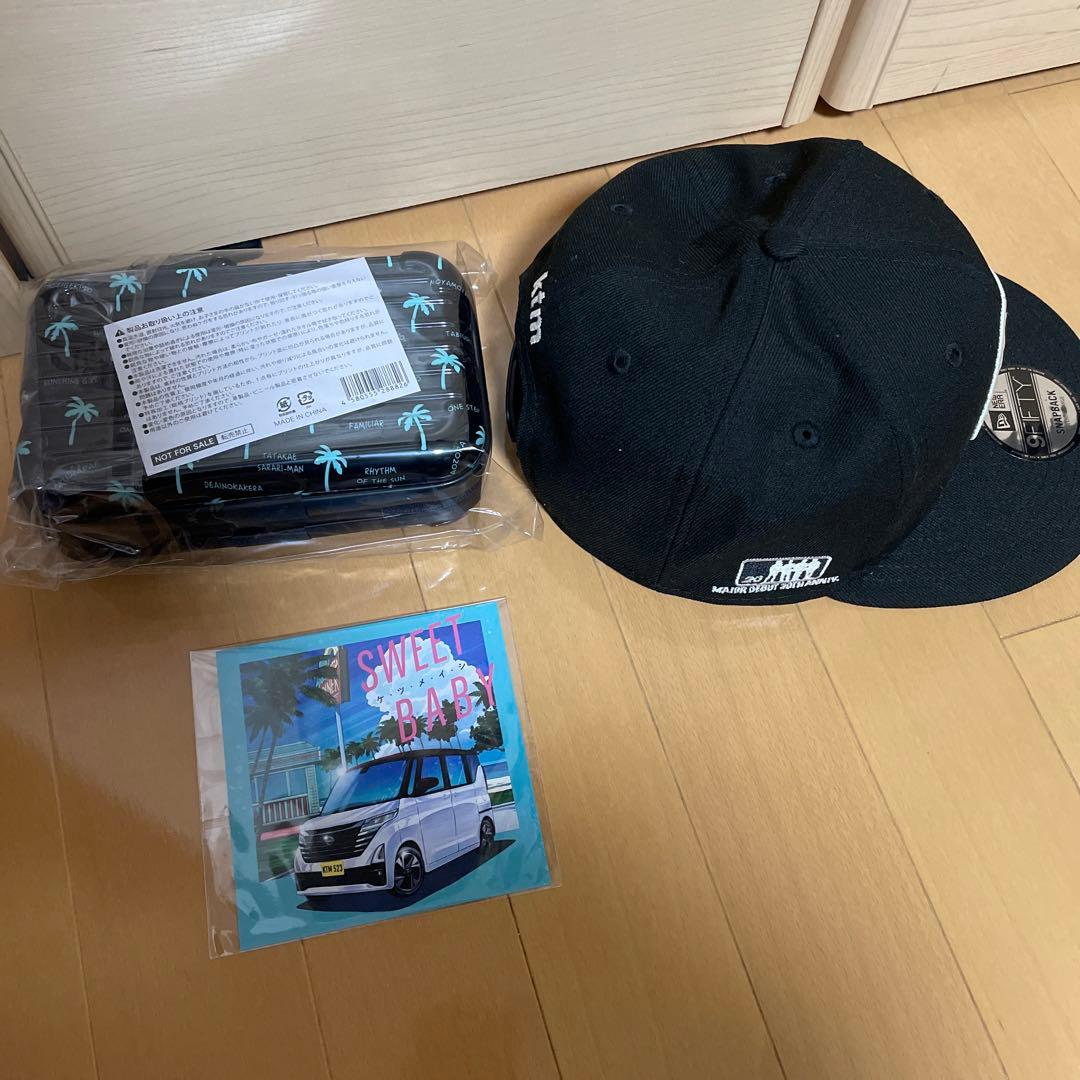 ケツメイシ20周年記念ニューエラキャップトランクミニポーチPalmTre