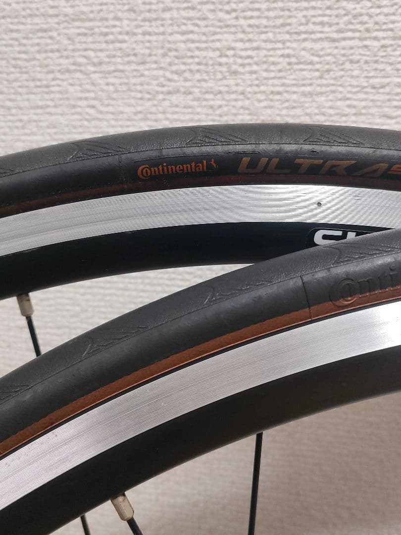 走行500キロ☆玉当たり調整済み シマノ wh-r 501ホイール 前後セット