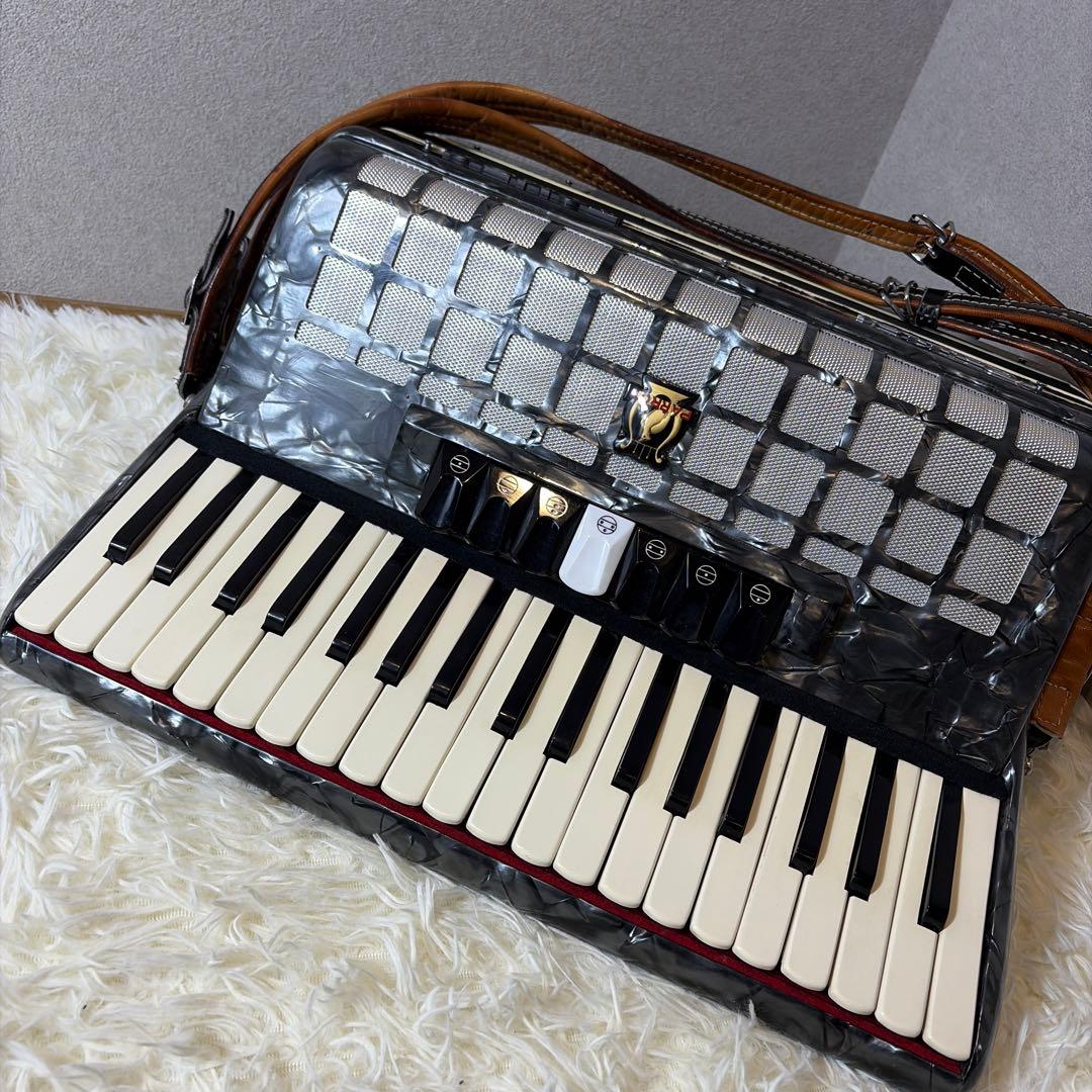 【美品】TOMBO トンボ PARROT パロット アコーディオン