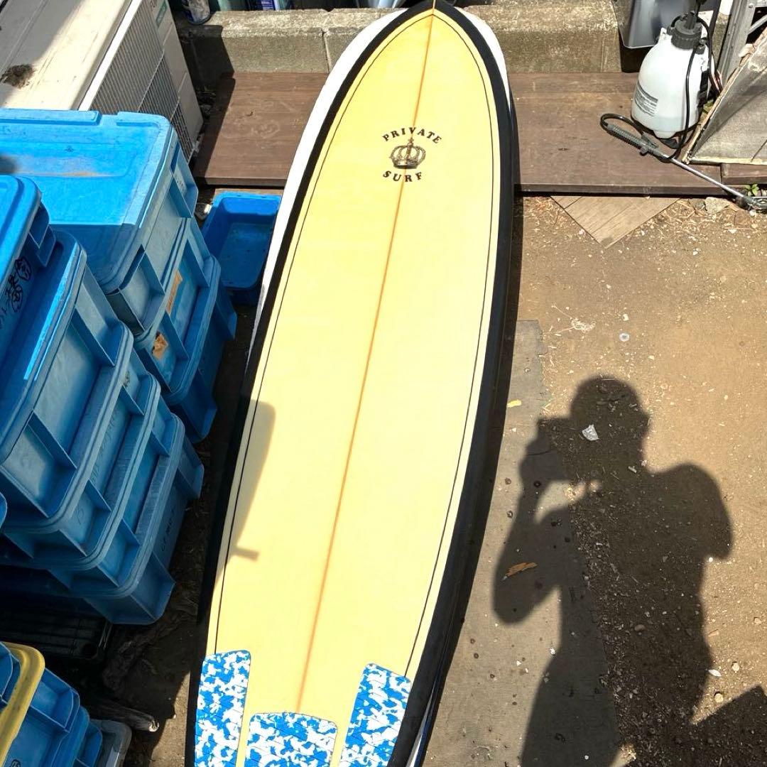 ファンボードサーフボード、ミッドレングスツインスタビ約217‼️発送可コメントから