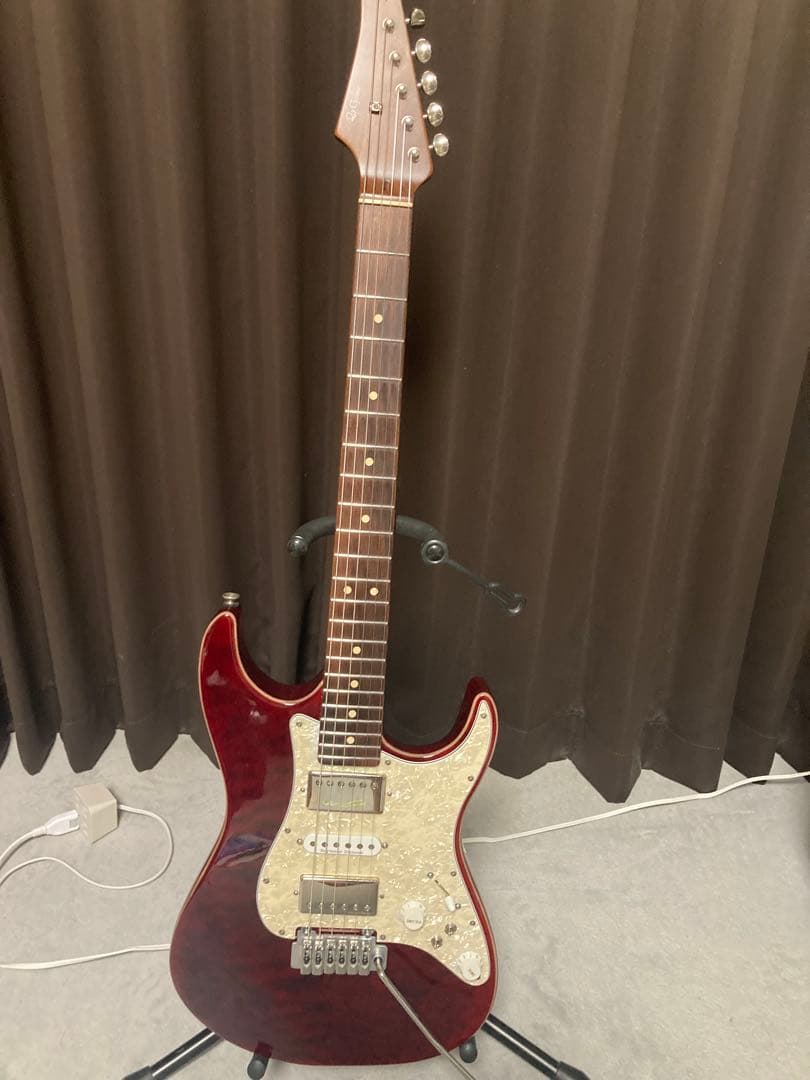 RY Guitar ディンキーストラト パーフェロー1Pネック キルトトップ