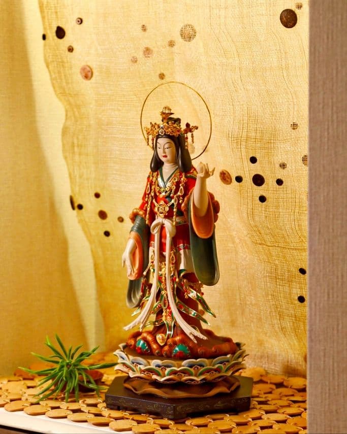 イスム 吉祥天 復元極彩色仕様 38cm