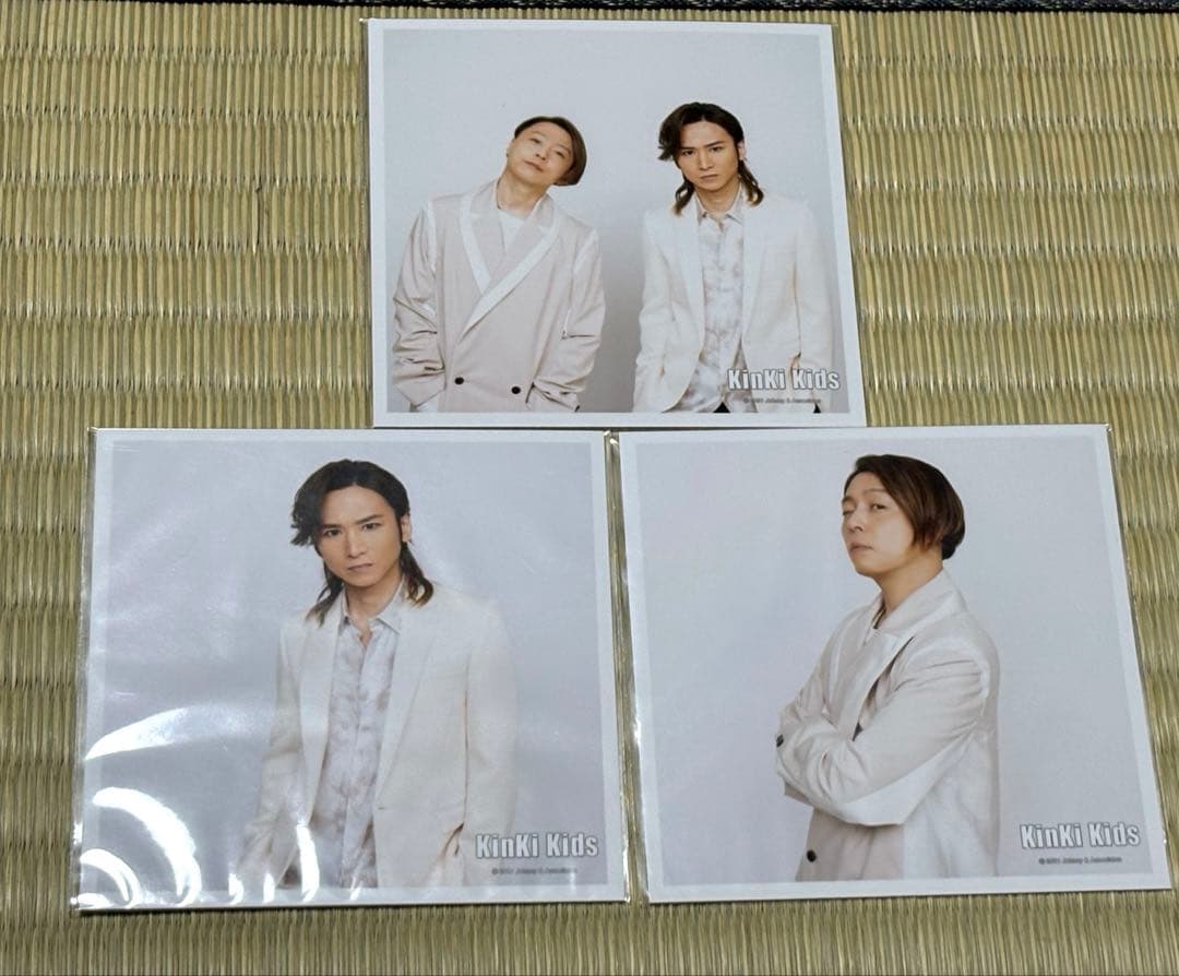 KinKiKids 堂本光一 堂本剛 ブロマイド 81枚 フォトアルバム 3点