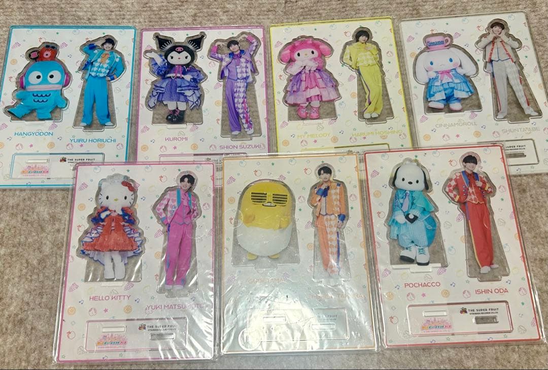 THE SUPER FRUITS サンリオコラボ アクリルスタンド