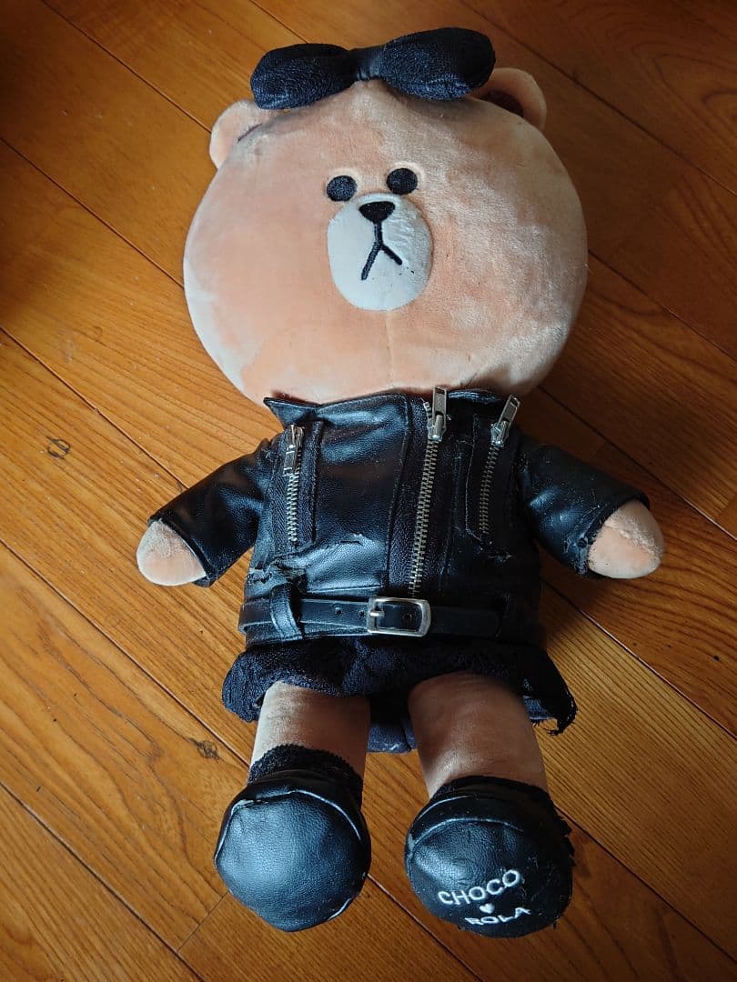 ローラ×CHOCO(line friends) ぬいぐるみ　コラボ　 チョコ