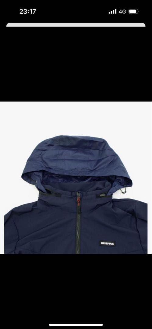 BRIEFING ネイビー ジャケット Lサイズ