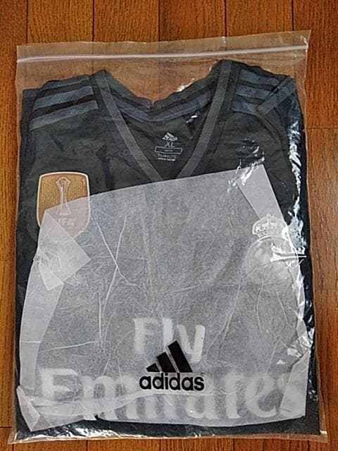 レアルマドリード 長袖 ユニフォーム XL フルパッチ