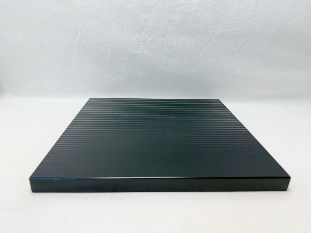 未使用 茶道具 塗師 川瀬表完造 黒真塗 荒目板 小板 敷板 共箱