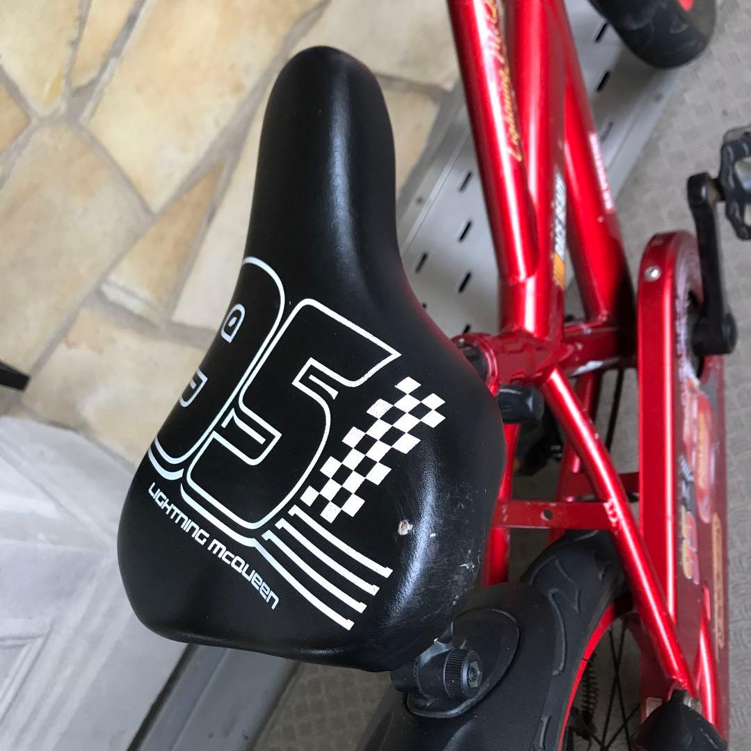 カーズ レース仕様 子供用自転車 レッド