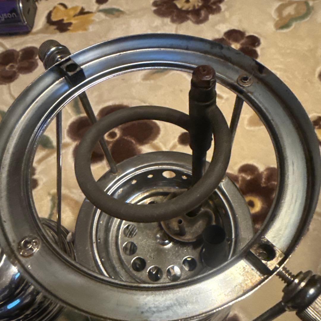 ペトロマックス似　真鍮製バタフライランタン　動作未確認