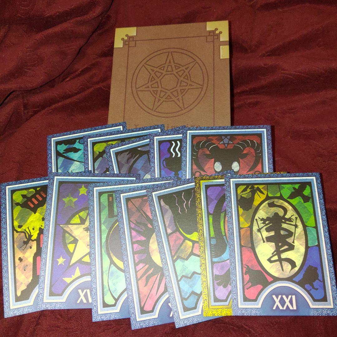 未使用　ペルソナ3リロード　タロットカード　アルカナ　22枚セット