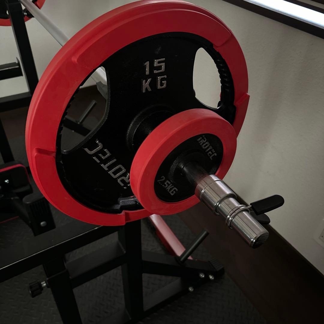 バーベルスタンド(ベンチプレス・スクワットラック)セット【秋田・引取限定】