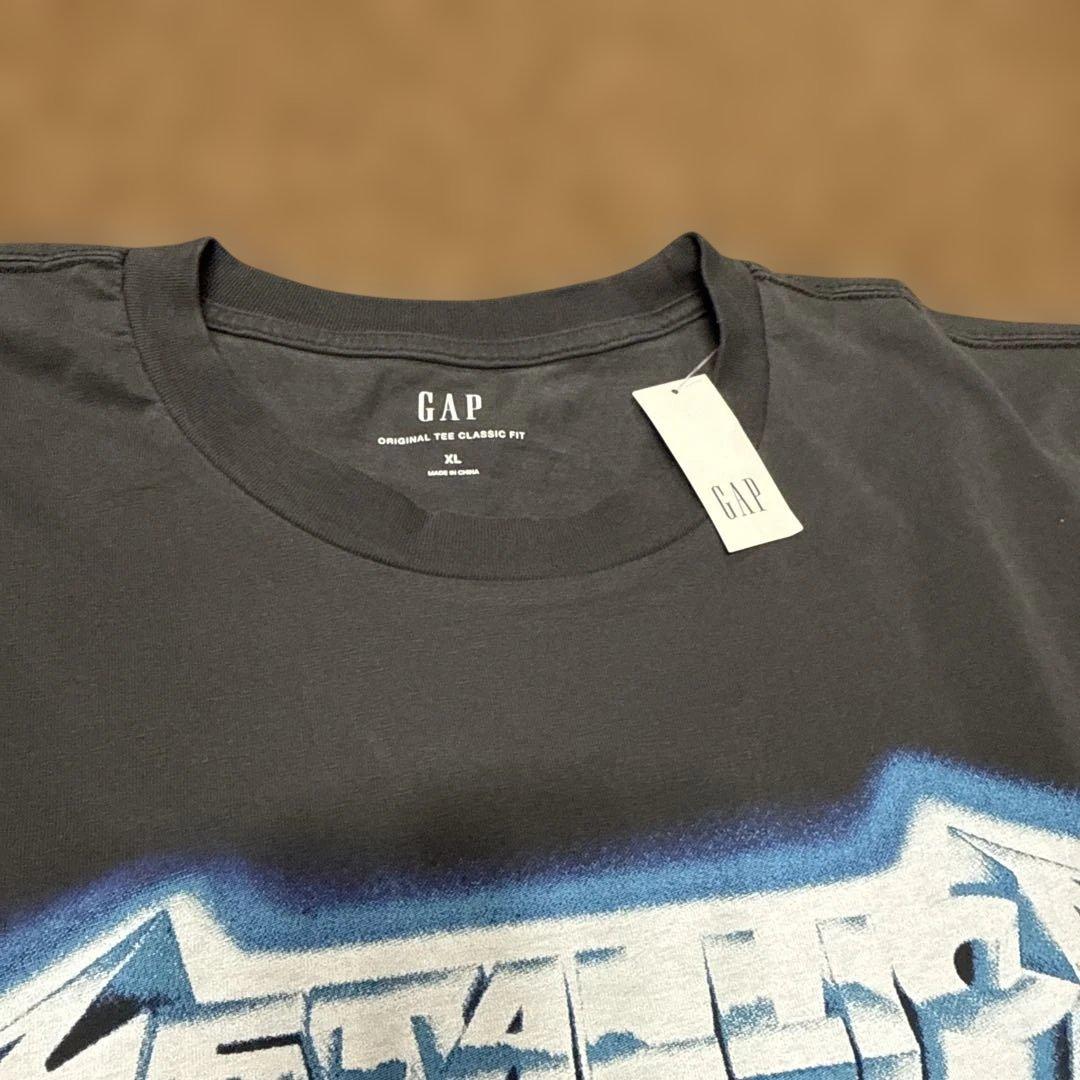 完売品【GAP／XL】メタリカ グラフィックTシャツ/llica