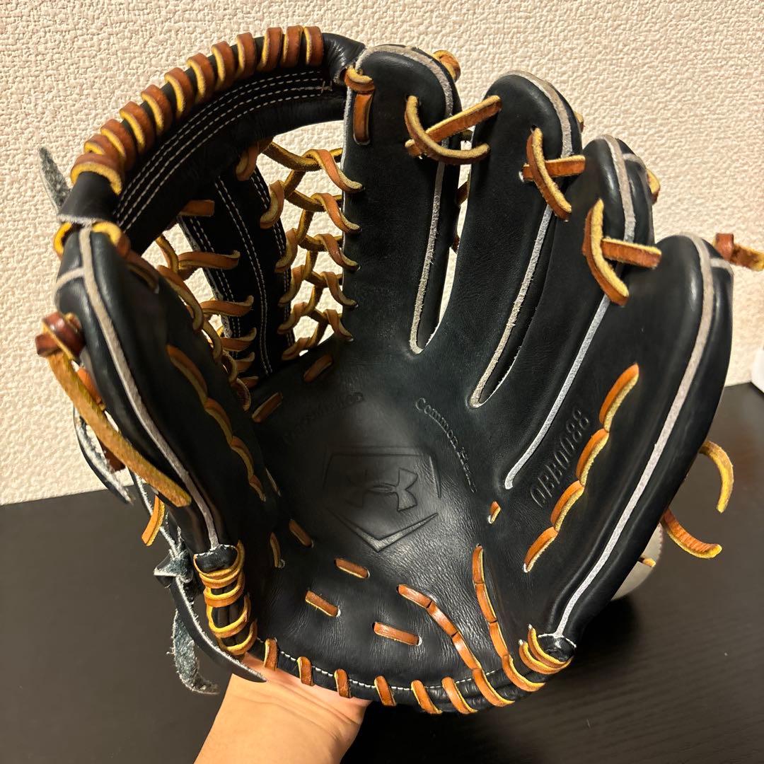 Under Armour I WILL 硬式グローブ 黒/茶