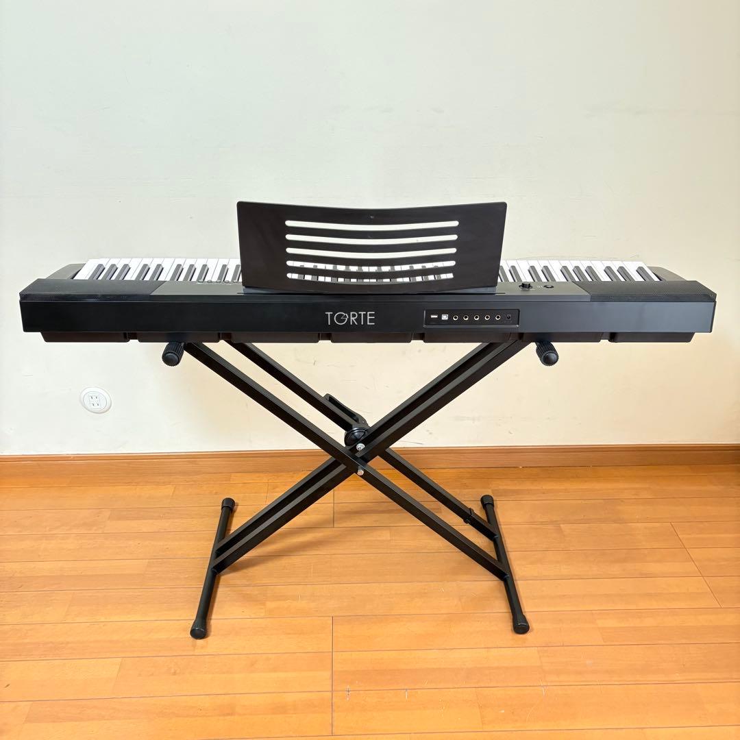 【peqqpe 様用】TORTE 88鍵盤電子ピアノTDP-88 スタンド・椅子