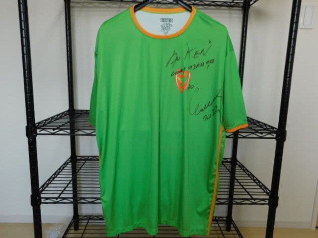 元ブラジル代表 オスカール氏のブラジリスFC(所有クラブ)サイン入ユニフォーム