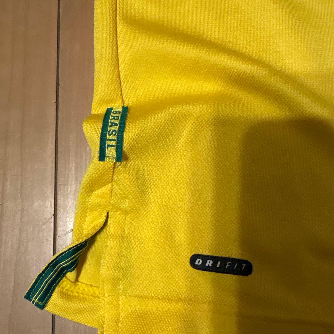 レア　ブラジル代表 98年W杯 Nike サッカーシャツ サイズ M UK製