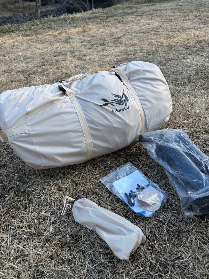 Pakicetus（パキケトゥス） エアーテント／カーキ