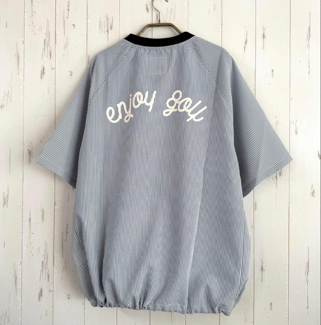 メンズウェア 8gshoot SUCKER STRIPE PISTE -WHITE/NAVY-