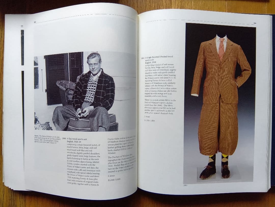 ウィンザー公爵（エドワード8世＆シンプソン夫人）サザビーズオークションカタログ