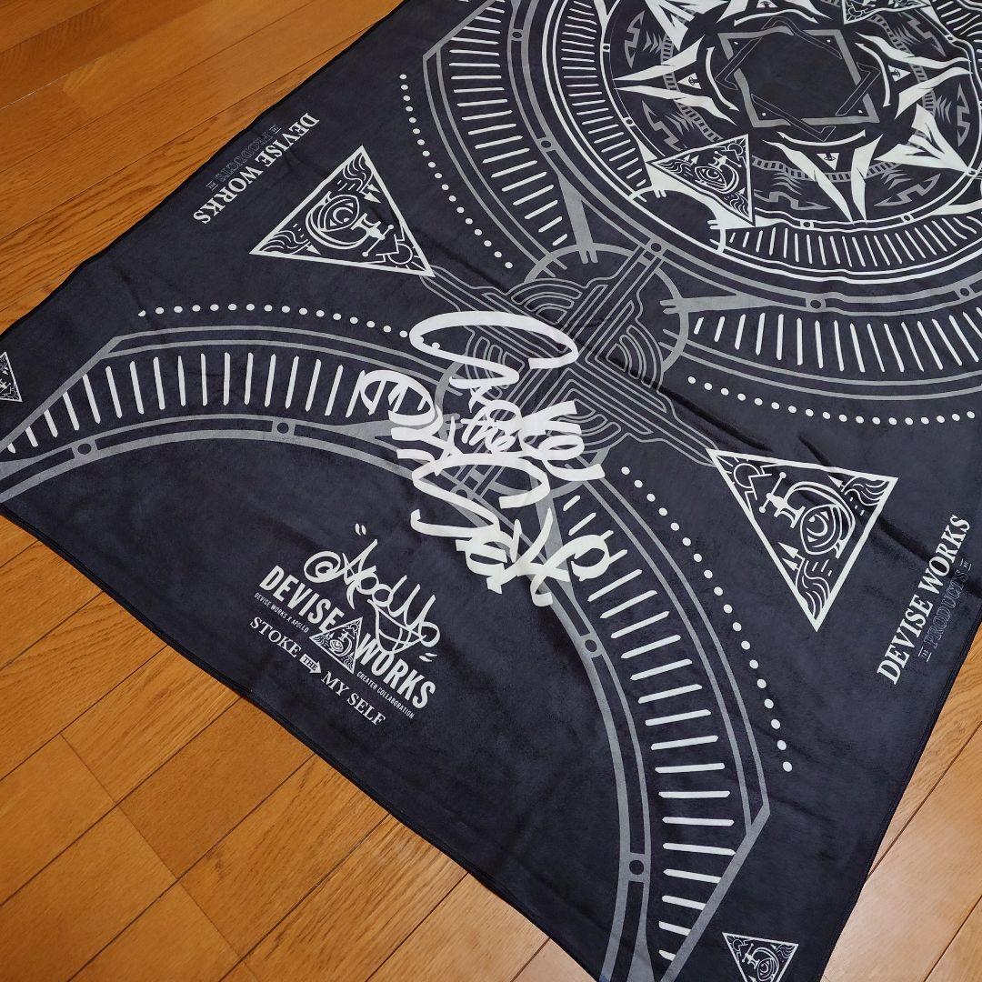 DEVISE WORKS デバイスワークス コット用ビックタオル デバイス紋章柄