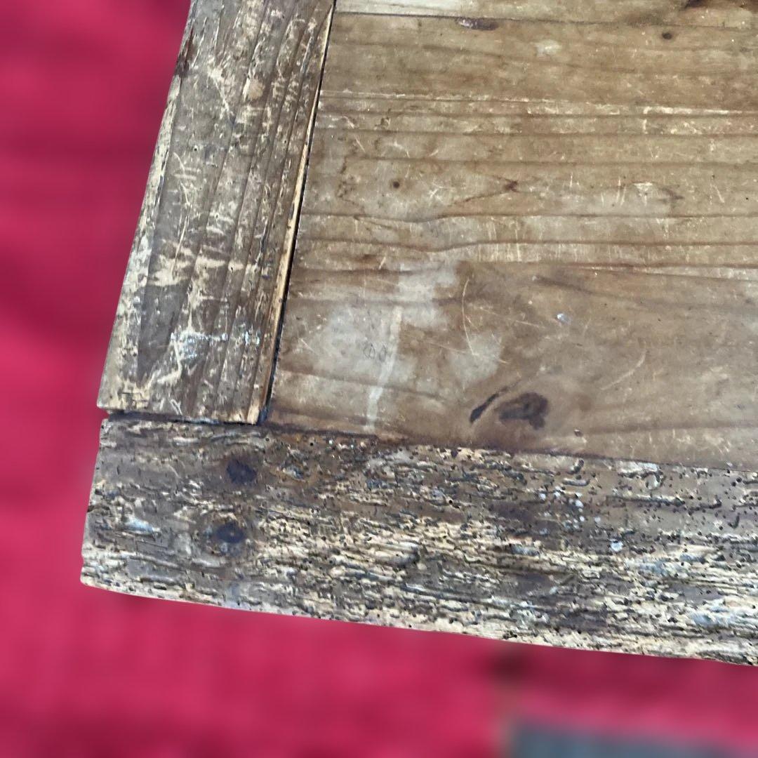 アンティーク　木製 小型　ナチュラルウッドの机